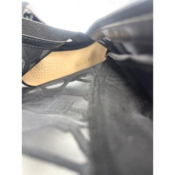 Azalea Wang Diamond Dream Lace Up Gem Black Mesh Jewel Booties Size 8 Ladies - Picture 10 of 16